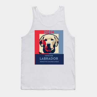 Pawsidential Labrador Tank Top